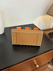 Colestore Hermes Birkin 20 Printed Togo Leather in Gold with Palladium Hardware 20cm - 5