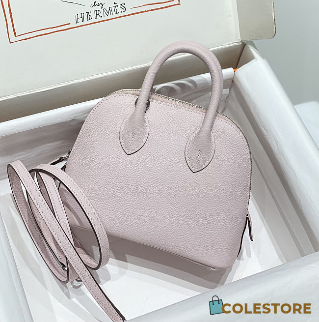 Colestore Hermes Mini Bolide Light Pink 19x14x8cm - 1