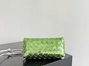 Colestore Bottega Veneta Concert Pouch Silver/Fresh Mint 18.5x11.5x8.5cm - 5