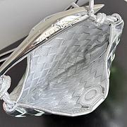Colestore Bottega Veneta Baby Sardine Fresh Mint/Silver 20x12x2.5cm - 4