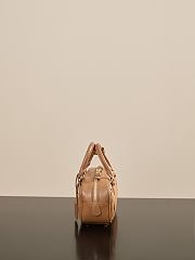Colestore Miu Miu Regular Arcadie Matelassé Nappa Leather Bag Caramel 22x10.5x7.5cm - 5
