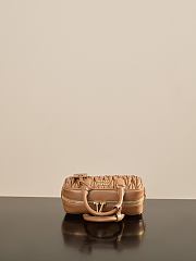 Colestore Miu Miu Regular Arcadie Matelassé Nappa Leather Bag Caramel 22x10.5x7.5cm - 4