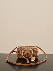 Colestore Miu Miu Regular Arcadie Matelassé Nappa Leather Bag Caramel 22x10.5x7.5cm - 2