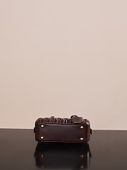 Colestore Miu Miu Regular Arcadie Matelassé Nappa Leather Bag Brown 22x10.5x7.5cm - 4