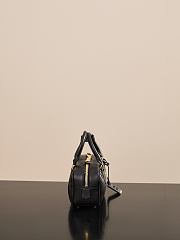 Colestore Miu Miu Regular Arcadie Matelassé Nappa Leather Bag Black 22x10.5x7.5cm - 6