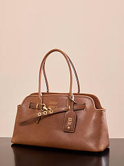 Colestore Miu Miu Aventure Nappa Leather Bag Oak Large 44x22.5x14.5cm - 3