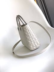 Colestore Bvlgari Serpentine Duo Top Handle White 21.5x15x6cm - 6