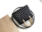 Colestore Bvlgari Serpentine Duo Top Handle in Black Patent Calf Leather 21.5x15x6cm - 2