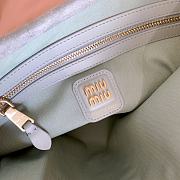 Colestore Miu Miu Powder Blue Ivy Suede Bag 35x40cm - 2
