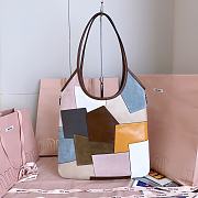 Colestore Miu Miu Oak Ivy Patchwork Leather Bag Oak 35x40cm - 6