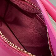 Colestore Loewe Small Satin Cowhide Puzzle Edge Bag Lipstick Red Glaze 24x10.5x16cm - 6