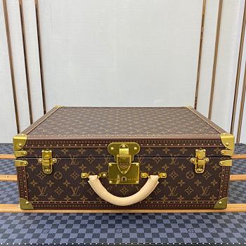 Colestore Louis Vuitton Vintage-style Monogrammed Hard Case 50.0 x 37.0 x 18.0 cm 