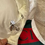 Colestore Gucci GG Hooded Down Vest Jacket White - 6
