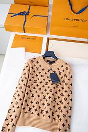 Colestore Louis Vuitton Monogram Cashmere Jumper Khaki - 5