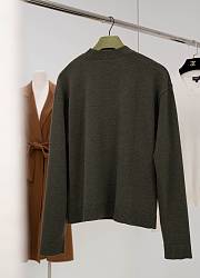 Colestore Gucci Wool Top with Gucci Intarsia Variation Green - 4