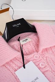 Colestore Celine Sweater In Aran Mohair and Wool Baby Pink - 5