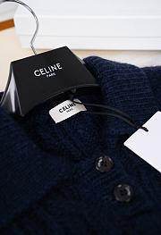 Colestore Celine Sweater In Aran Mohair and Wool Navy - 6