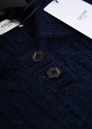Colestore Celine Sweater In Aran Mohair and Wool Navy - 2
