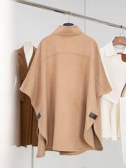 Colestore Louis Vuitton Button-Up Cape Coat Sandy Beige  - 4
