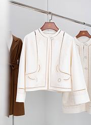 Colestore Hermes Cashmere Jacket White - 1