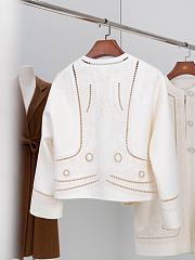 Colestore Hermes Cashmere Jacket White - 4