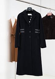 Colestore Dior Wool Coat Black - 1