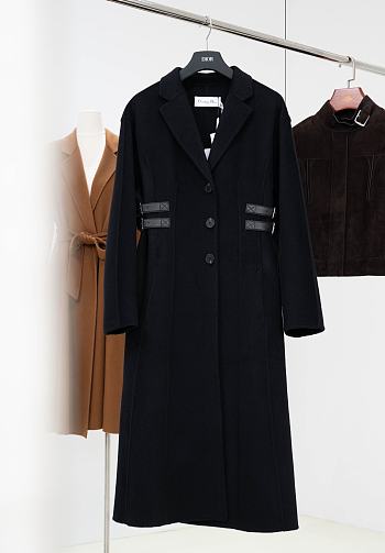 Colestore Dior Wool Coat Black