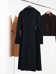 Colestore Dior Wool Coat Black - 4