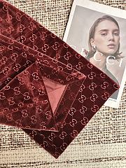 Colestore Gucci GG Satin Pants in Rosso Ancora Red - 6