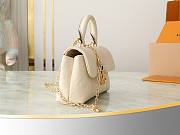 Colestore Louis Vuitton Nano Madeleine Monogram Empreinte Leather Cream 21 x 12.5 x 6 cm - 6