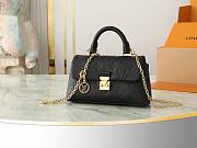 Colestore Louis Vuitton Nano Madeleine Monogram Empreinte Leather Black 21 x 12.5 x 6 cm - 1