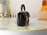 Colestore Louis Vuitton Nano Madeleine Monogram Empreinte Leather Black 21 x 12.5 x 6 cm - 6