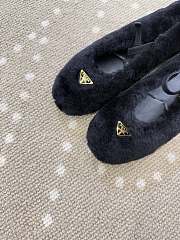 Colestore Prada Shearling Ballerinas Black - 5