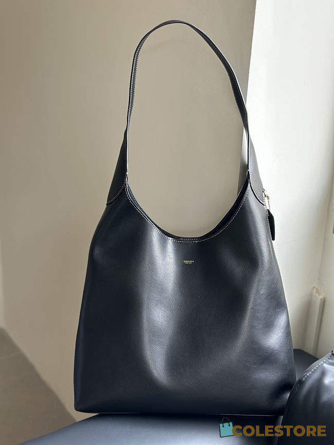 Colestore Coach Brooklyn Shoulder Bag Black 39cm - 1