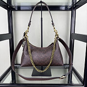 Colestore Coach Juliet Shoulder Bag 25 In Signature Canvas Maple 25x14x8cm - 1