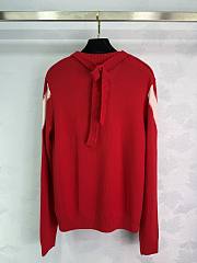 Colestore Valentino Wool Jumper With VLogo Bow At The Back - 4