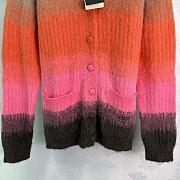 Colestore Fendi Ribbed Vanisé Cardigan Brown  - 5