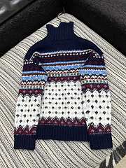 Colestore Chanel Style 25 Vintage Wool High-Neck Sweater - 4