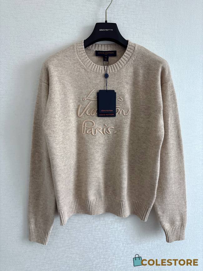 Colestore Louis Vuitton Cursive Signature Pullover - 1