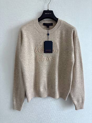Colestore Louis Vuitton Cursive Signature Pullover