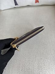 Colestore Louis Vuitton Key Pouch Monogram Canvas Blue Frost 12 x 7 x 1.5 cm - 2