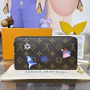 Colestore Louis Vuitton Zippy Wallet Monogram Snowy Pearl 19.5 x 10.5 x 2.5 cm - 6