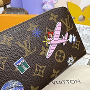 Colestore Louis Vuitton Zippy Wallet Monogram Snowy Pearl 19.5 x 10.5 x 2.5 cm - 2