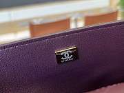 Colestore Chanel 2.55 Black Quilted Flap Bag with Paris Charms 16x24x7.5 cm - 2