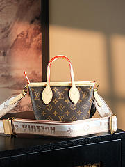 Colestore Louis Vuitton Neverfull BB Beige 24x9x14cm - 4