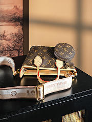 Colestore Louis Vuitton Neverfull BB Beige 24x9x14cm - 3