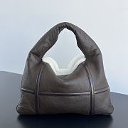 Colestore Bottega Veneta Hop Bag Light Brown, Teddy, Fondant & Muse Brass 41x20.5x7.5cm - 1