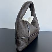 Colestore Bottega Veneta Hop Bag Light Brown, Teddy, Fondant & Muse Brass 41x20.5x7.5cm - 5
