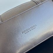 Colestore Bottega Veneta  Andiamo Medium Leather Shearling Top-Handle Bag 32.5x24x12 - 2