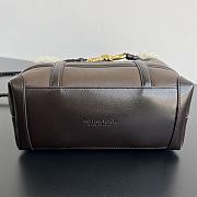 Colestore Bottega Veneta  Andiamo Small Leather Shearling Top-Handle Bag 25x22x10.5 - 3